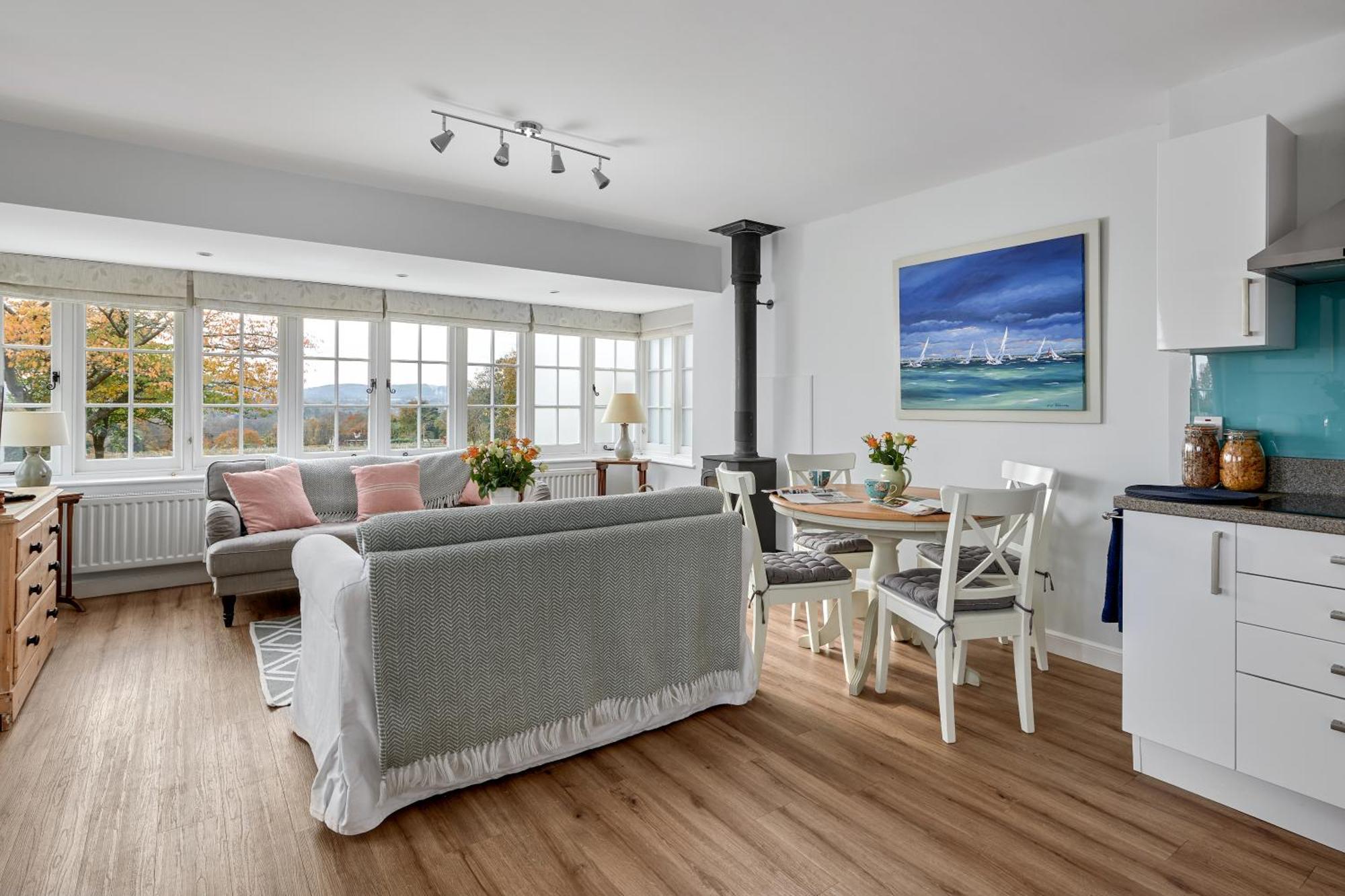 דירות פיטרספילד Garden Flat Near Goodwood With Stunning Views מראה חיצוני תמונה